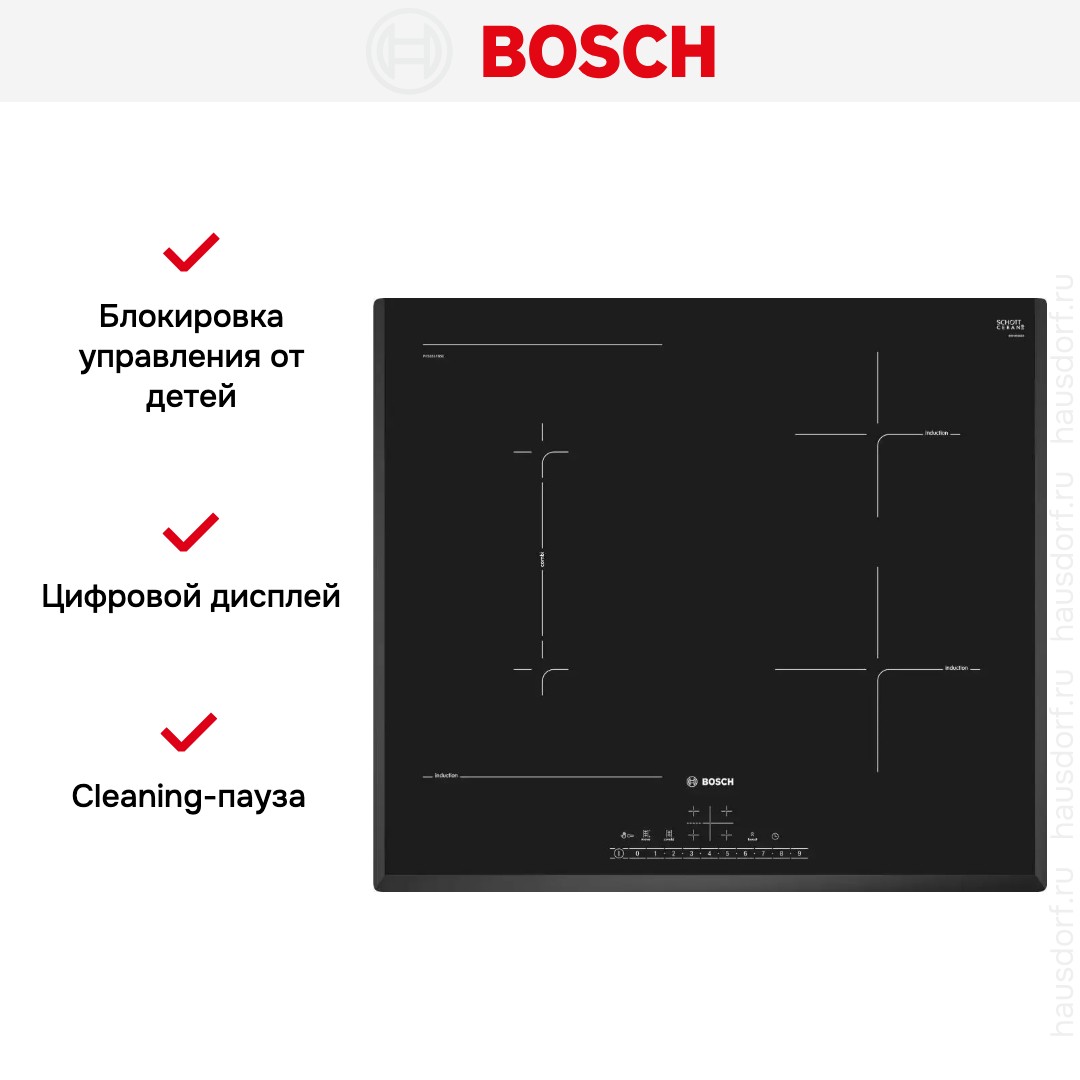 Варочная панель Bosch PVS651FB5E