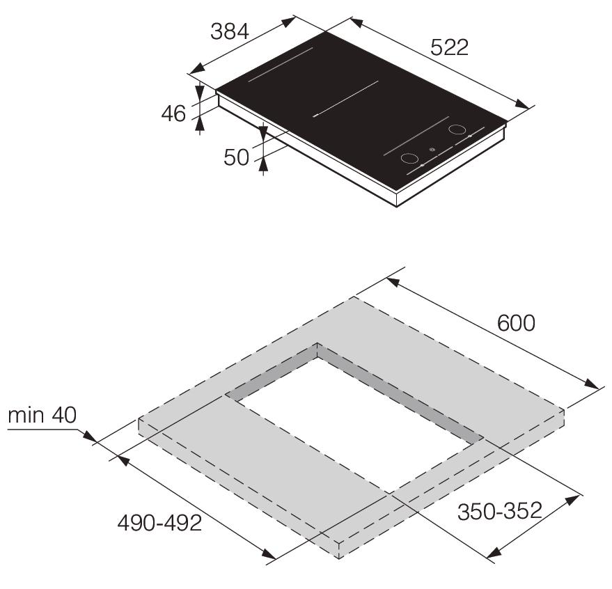 Индукционная варочная панель Asko HID352GC