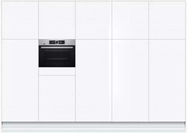 Компактный встраиваемый духовой шкаф-пароварка BOSCH CSG656RS7