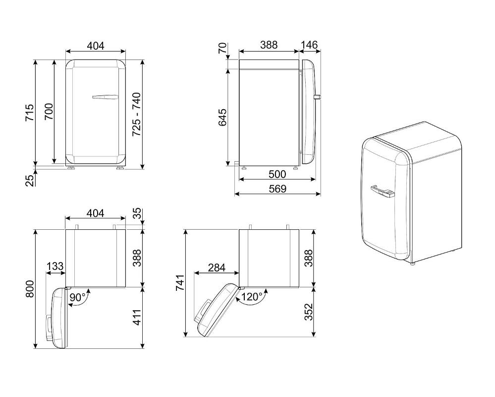  Smeg FAB5LDUJ5