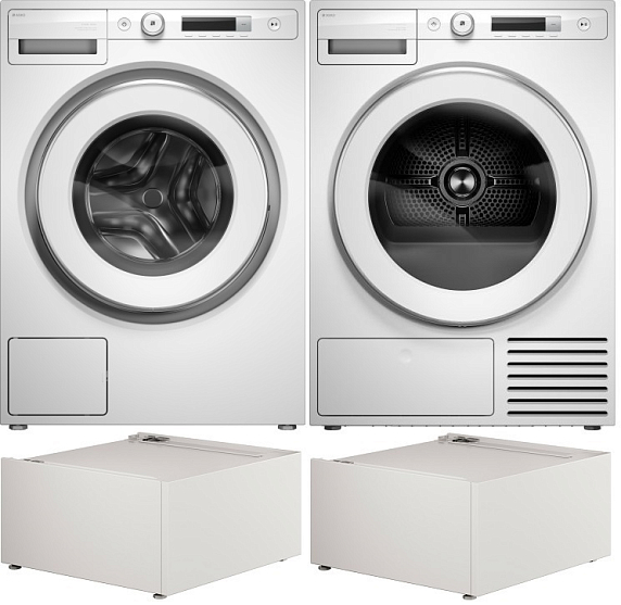 Комплект Asko Logic 34 (W3096RW, T309HCW, HP320W - 2 шт.)