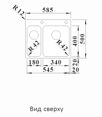  Blanco Solis 340/180-IF/A, нерж. сталь полированная, кл-авт PushControl