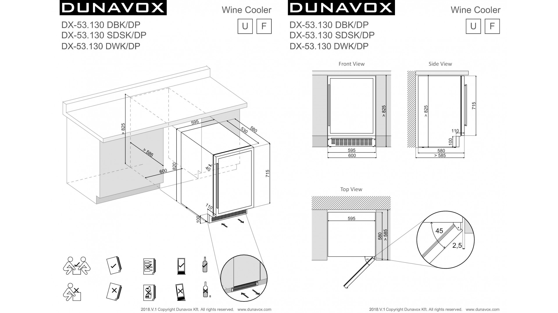  Dunavox DX-53.130DBK/DP