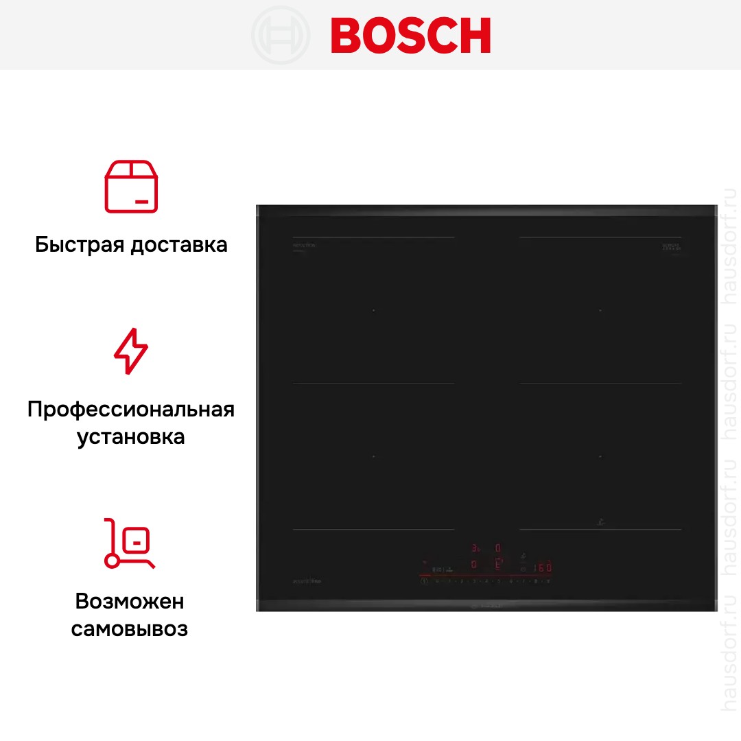 Индукционная варочная панель Bosch PVQ695HC1Z