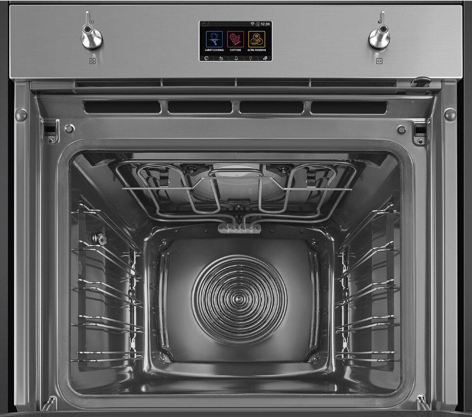 Духовой шкаф с паром Smeg SO6303APX