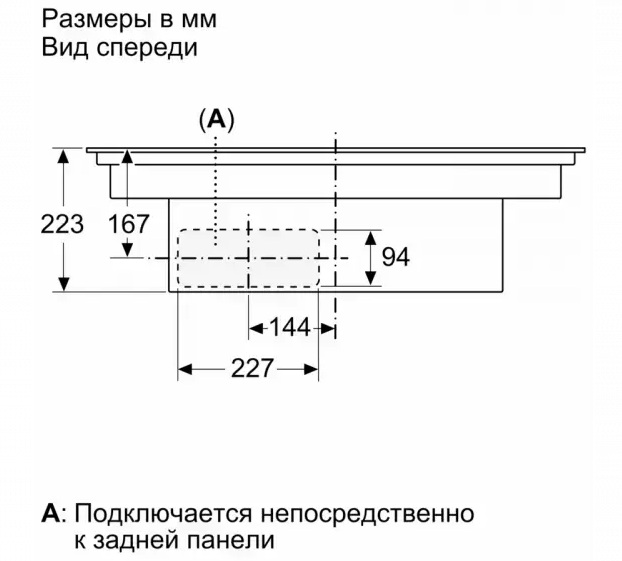 Индукционная варочная панель с интегрированной вытяжкой BOSCH PXX875D67E