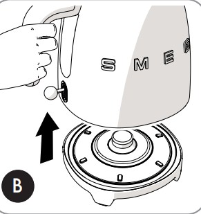 Чайник Smeg KLF05PGEU