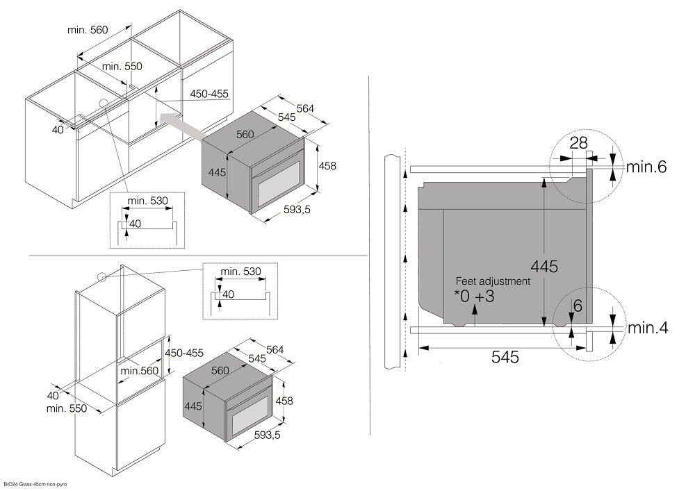 Встраиваемая микроволновая печь Asko OM24BGH