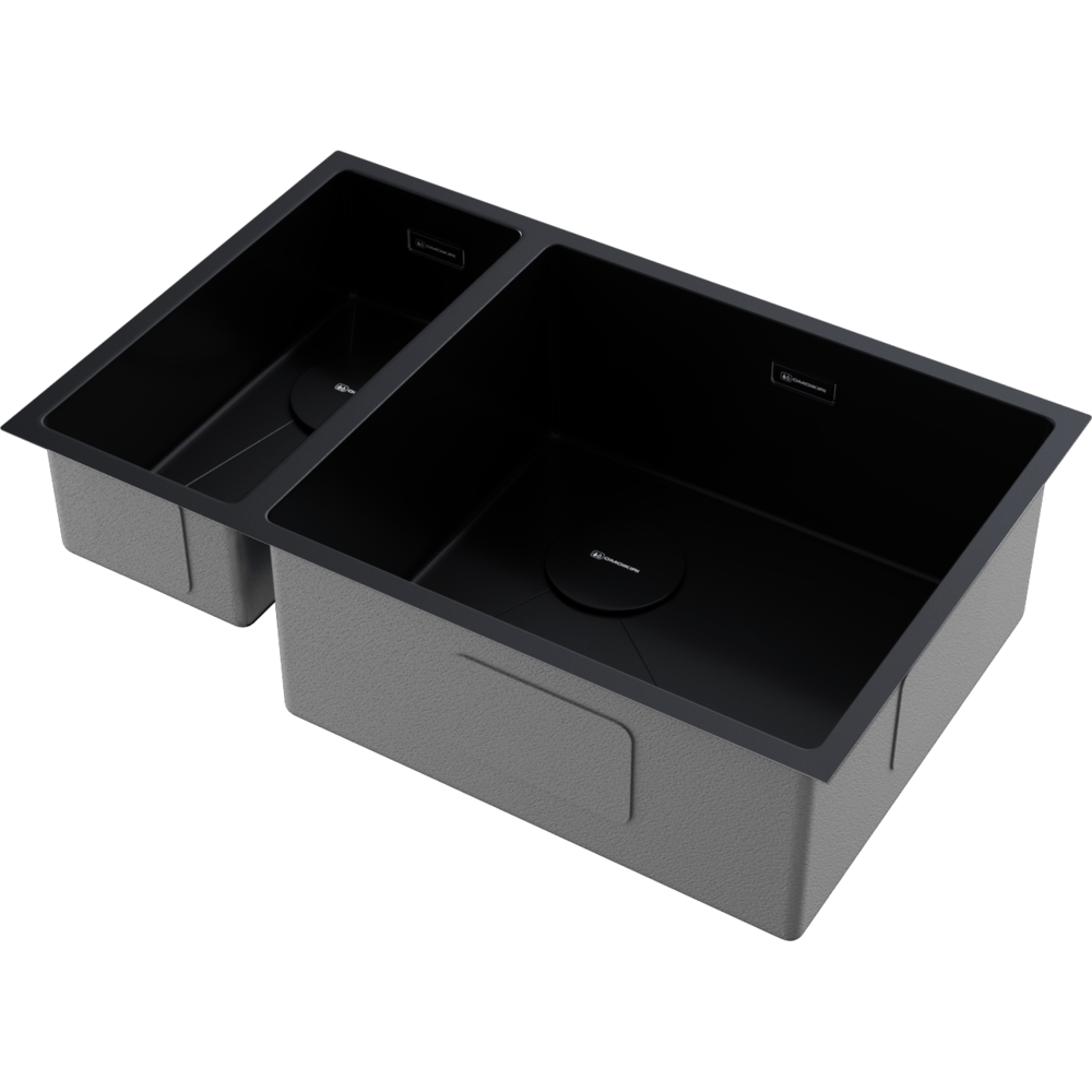 Мойка для кухни Omoikiri Taki 69-2-U/IF Side GB-R графит