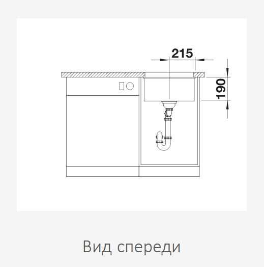  Blanco Rotan 400-U Silgranit белый