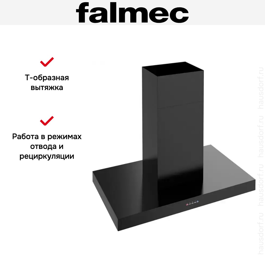  Falmec PLANE ISOLA BLACK 90 PLUS