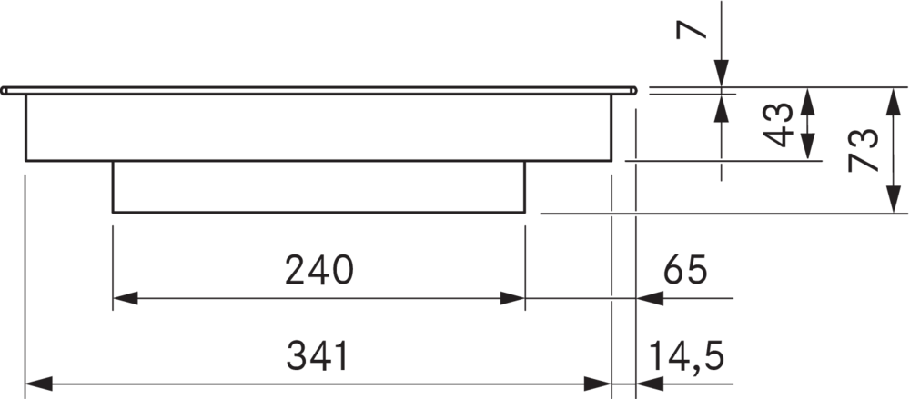  HiLight, 3 контура/конфорка All Black BORA PKCB3AB