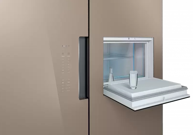 Двухкамерный холодильник Side-by-Side BOSCH KAH92LQ25R