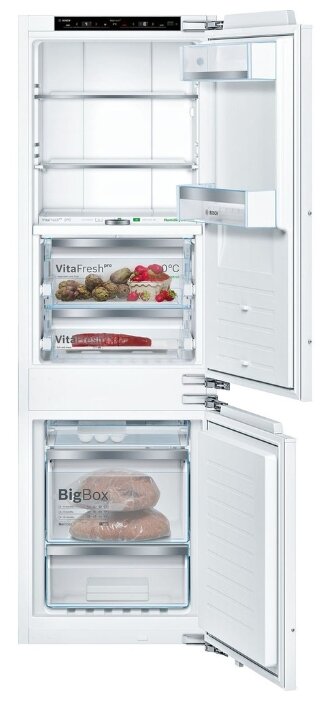 Встраиваемый холодильник с нижней морозильной камерой BOSCH KIF86HD20R