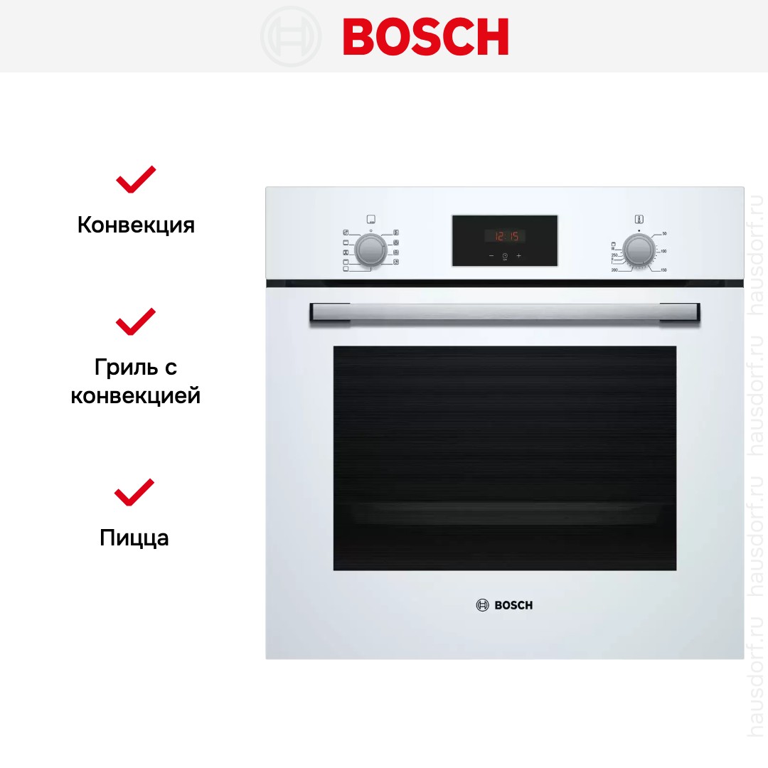 Встраиваемый духовой шкаф BOSCH HBF114EV0R