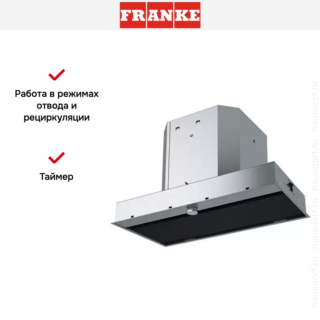  Franke FMY 608 BI BK чёрное стекло