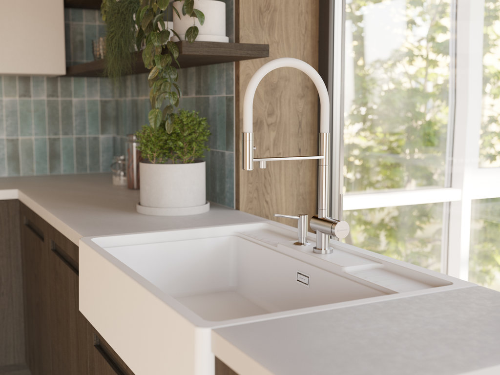 Мойка для кухни Omoikiri Kinokawa 90 WH белый