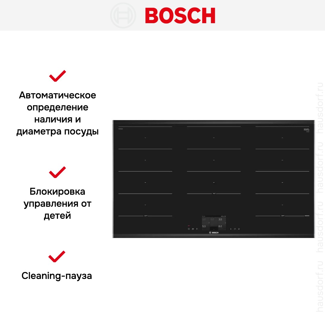 Варочная поверхность Bosch PXX975KW1E