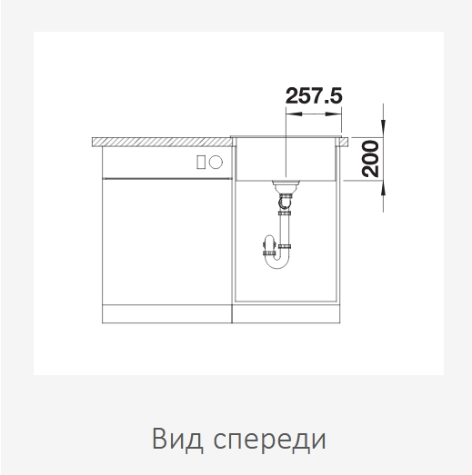  Blanco Naya 5 Silgranit антрацит