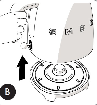 Чайник Smeg KLF05RDEU