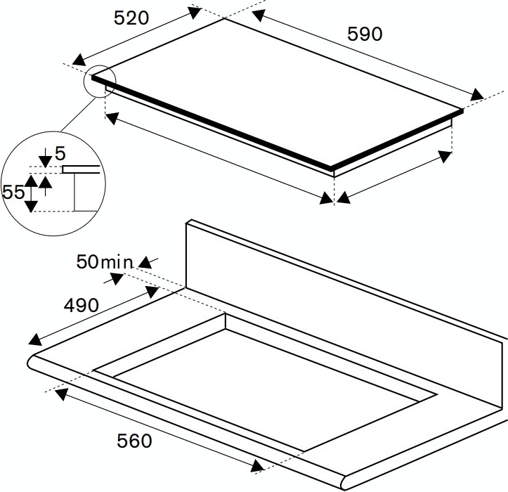  Bertazzoni P603I30NV