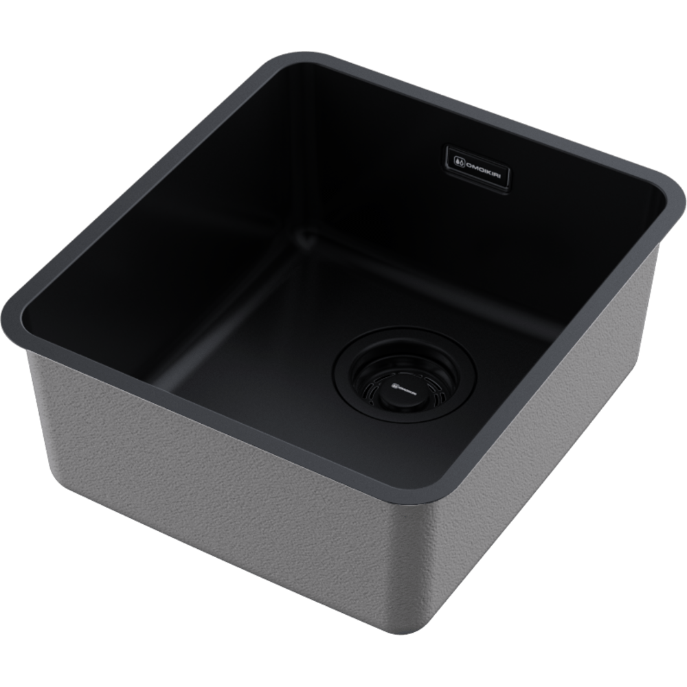 Мойки для кухни Omoikiri Omi 37-U/I Ultra-GB графит