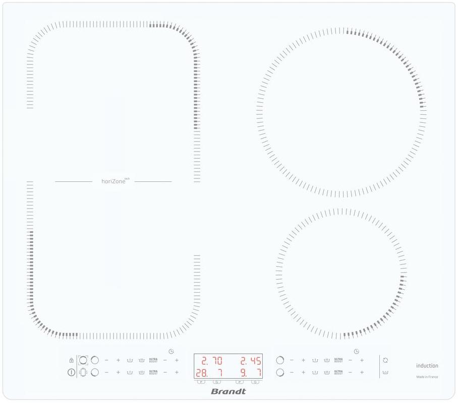 Индукционная варочная панель Brandt BPI264HSW