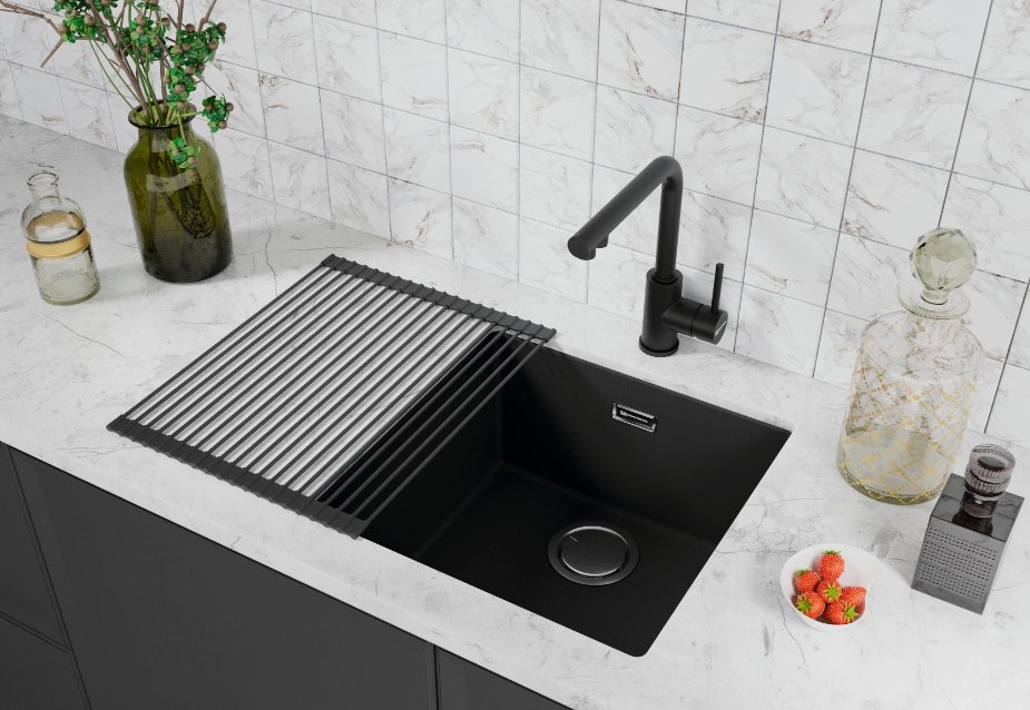 Omoikiri Roll-01 Silicone-BL черный