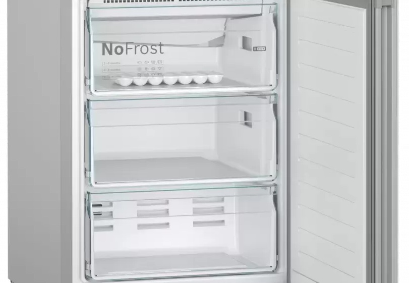 Холодильник с нижней морозильной камерой BOSCH KGN39LQ32R