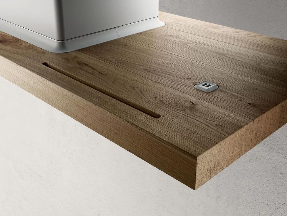  Elica BIO ISLAND WH/A/120x58 ROVERE