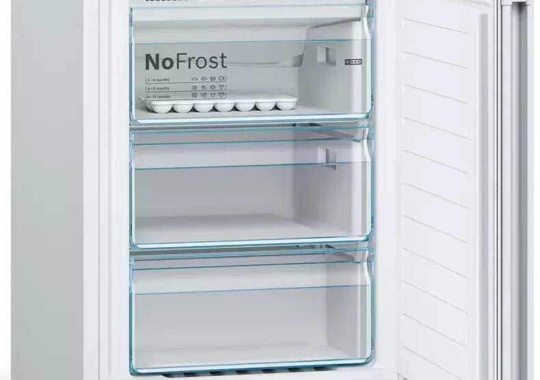 Холодильник с нижней морозильной камерой BOSCH KGN36NW21R