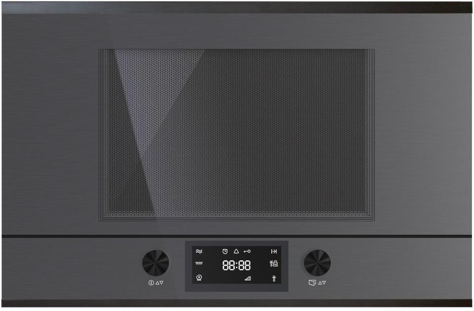 Встраиваемая микроволновая печь Kuppersbusch MR 6330.0 GPH 2 Black Chrome