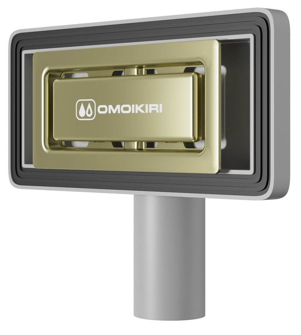 Сменный перелив для моек Omoikiri OV-2-LG светлое золото