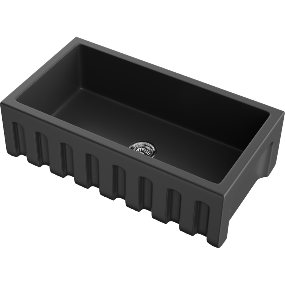 Мойка для кухни Omoikiri Mikura 83-BL Natceramic черный