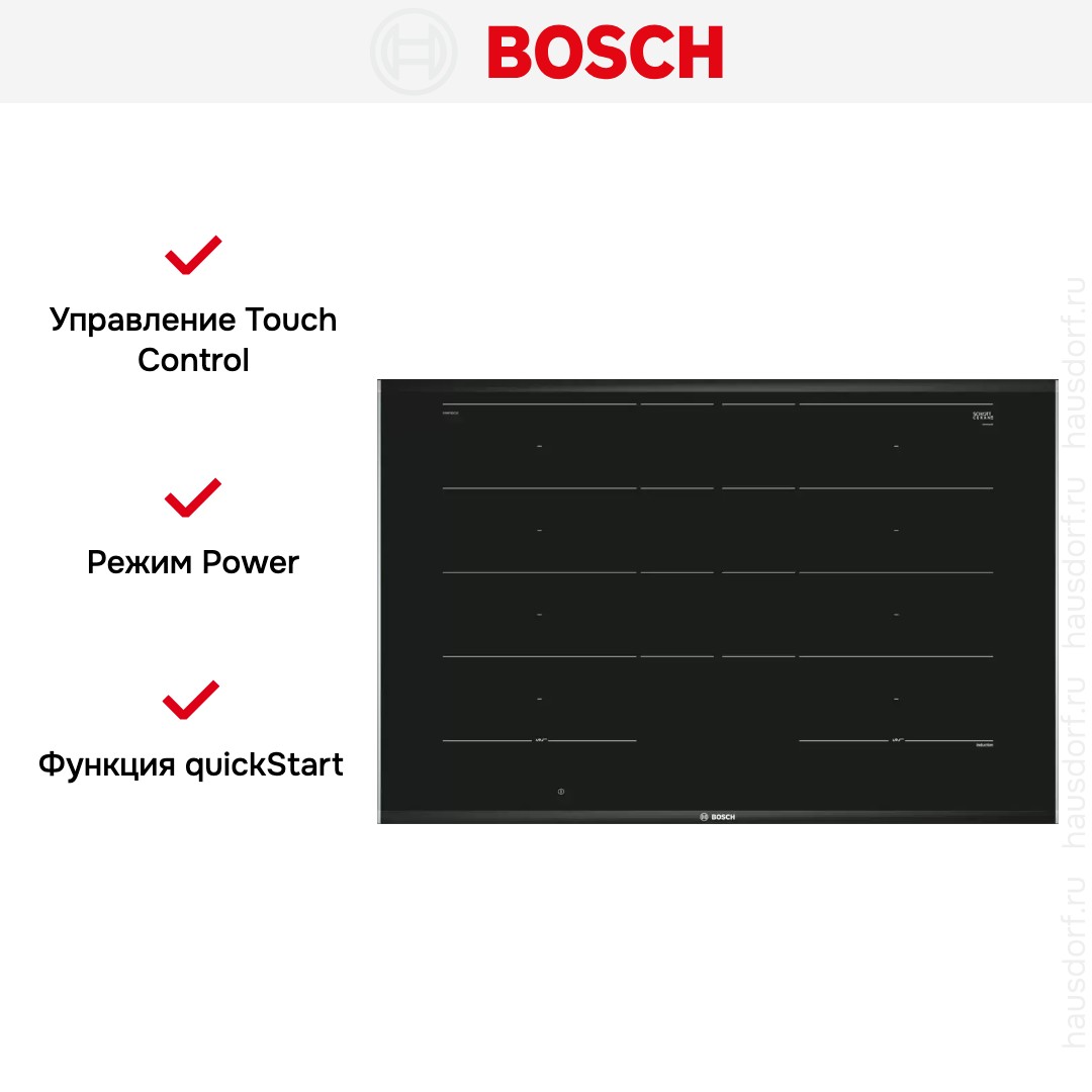 Индукционная варочная панель Bosch PXY875DC1E