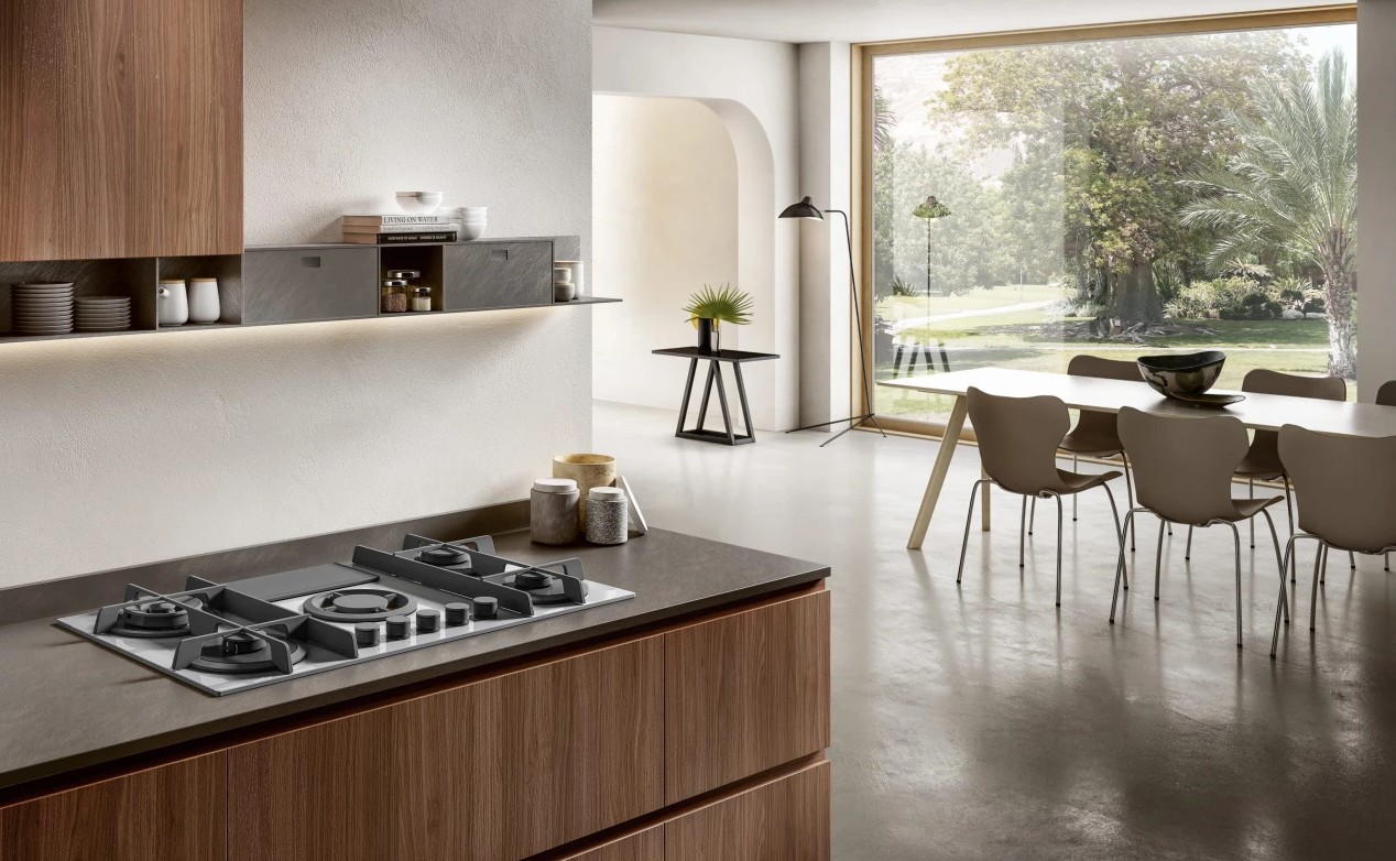 Варочная панель с вытяжкой Elica NIKOLATESLA FLAME EVO GR/A/88