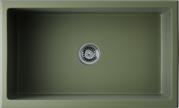  Omoikiri Mikura 76-OL Natceramic olive