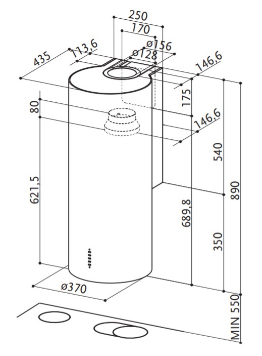  Faber CYLINDRA/2 EV8 2EL XH890