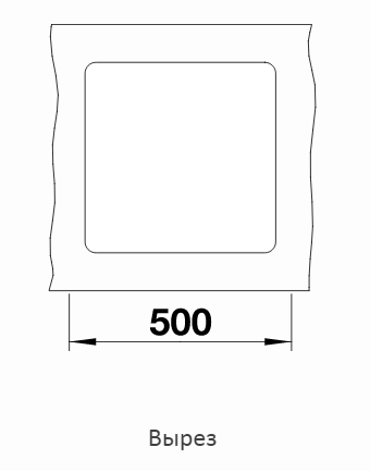  Blanco Subline 400-F черный, отводная арматура InFino