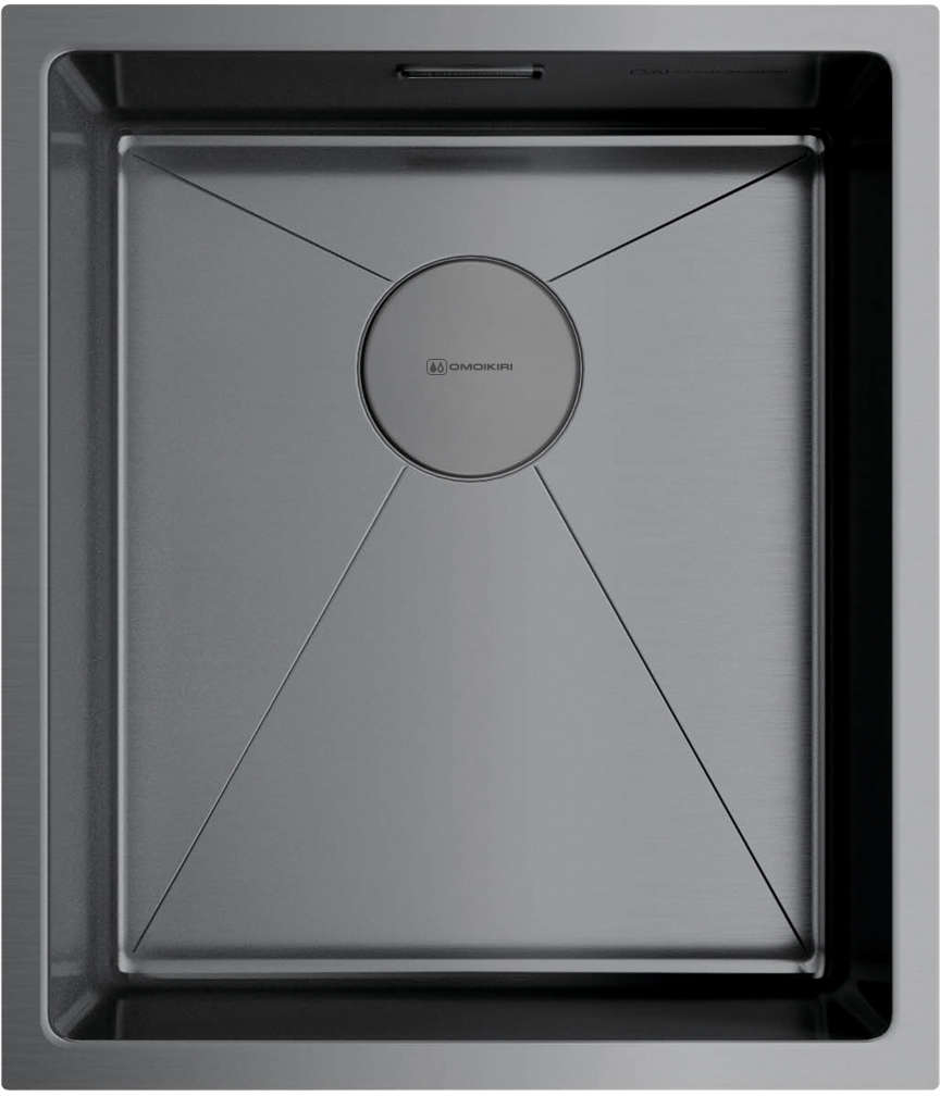  Omoikiri Taki 38-U/IF GM вороненая сталь