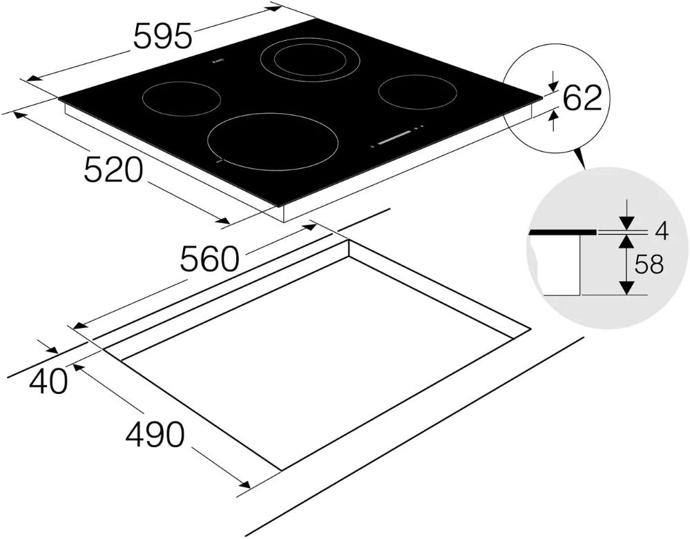  Asko HCL634G