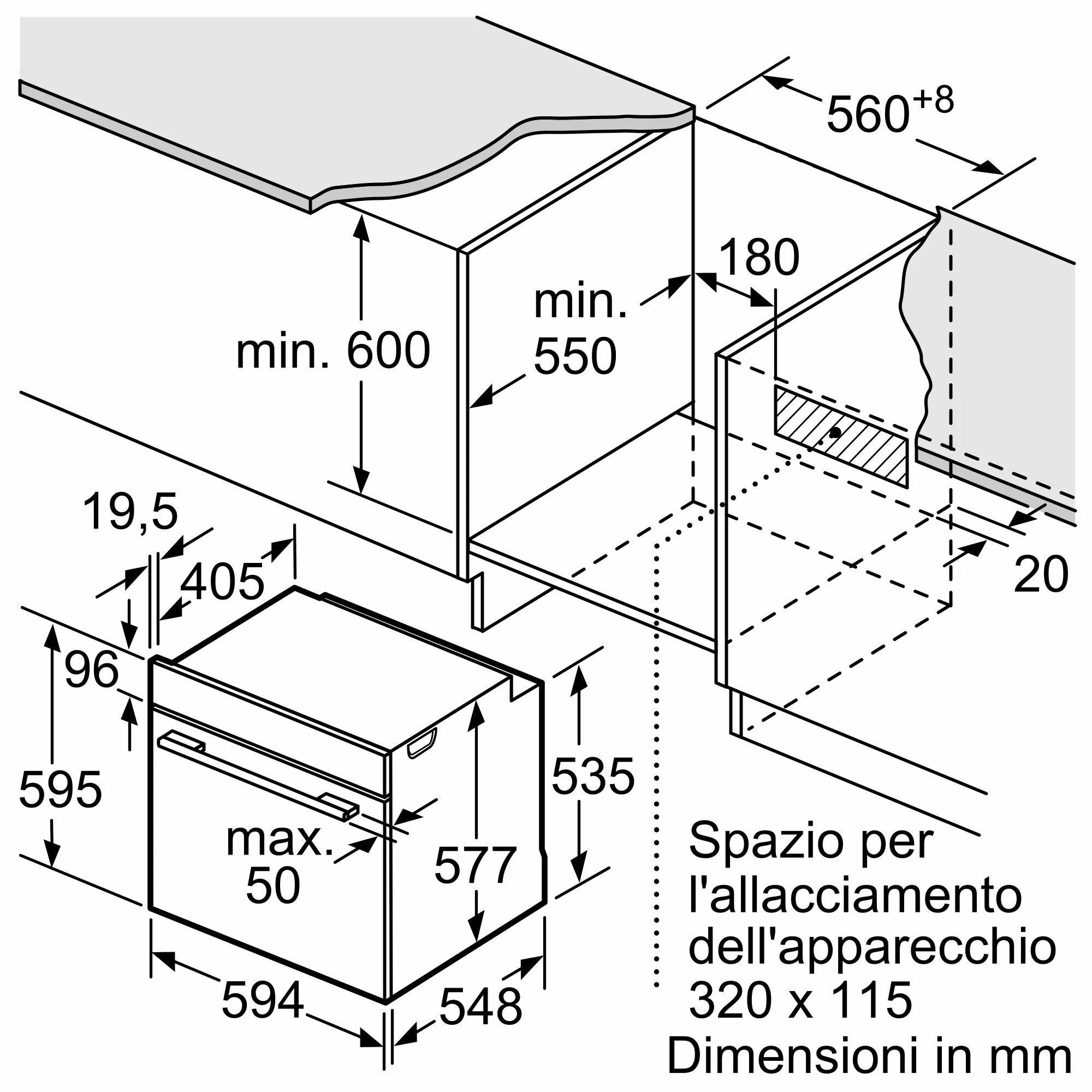 Встраиваемый электрический духовой шкаф Neff B3ACE4AN3F