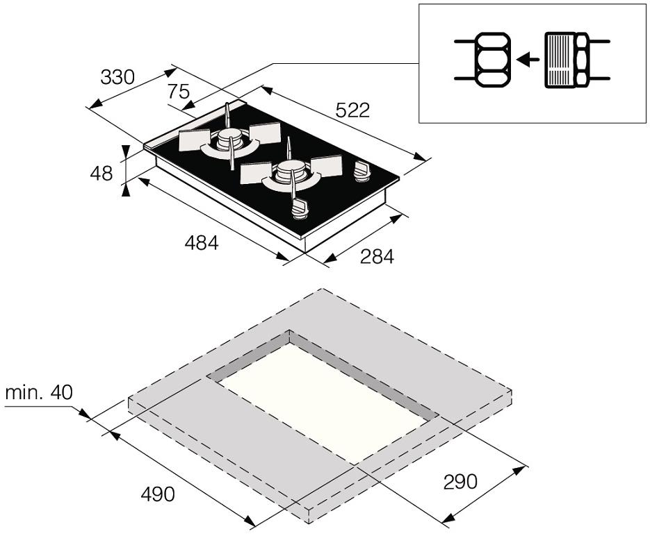 Варочная панель Asko HG8320BGB1