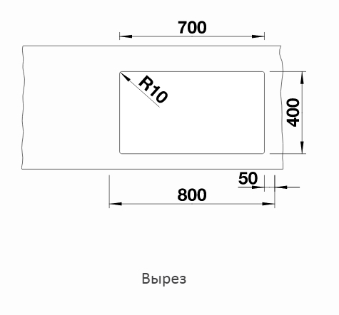  Blanco Subline 700-U Level черный, отводная арматура InFino