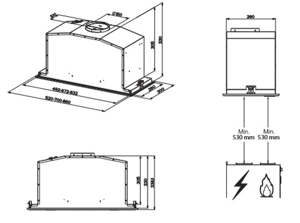  Bertazzoni KIN52MOD1XC