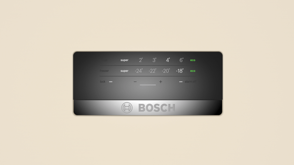 Холодильник с нижней морозильной камерой BOSCH KGN39XK28R