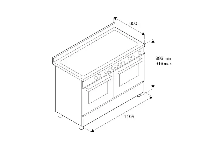  Bertazzoni MAS126G2ENET