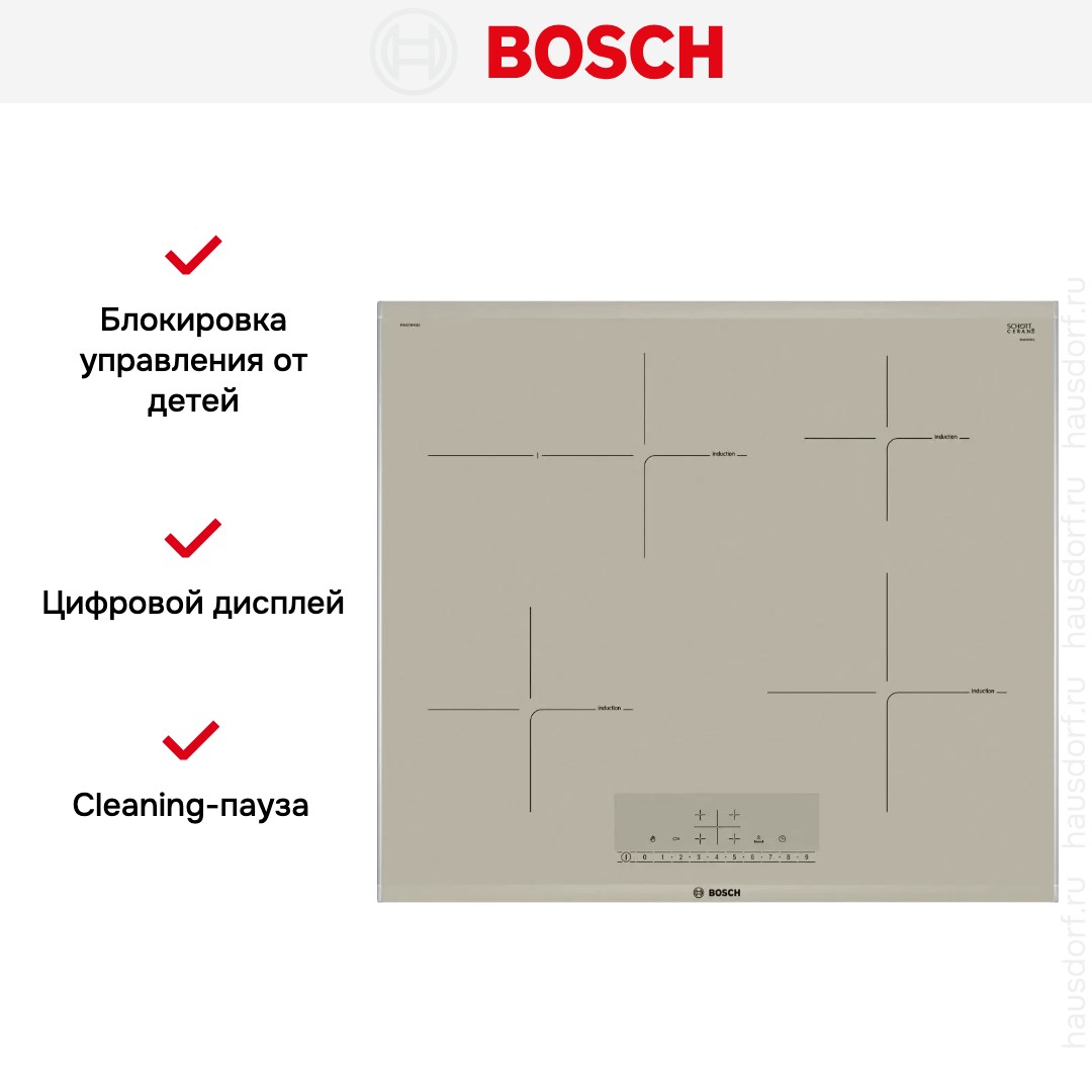 Варочная панель Bosch PIF673FB1E