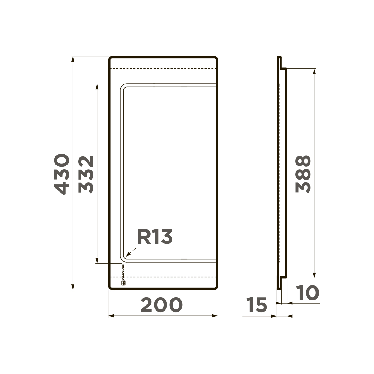  Omoikiri CB-05-WOOD-М