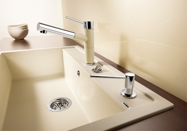  Blanco Alta-S compact chrome/Silgranit антрацит
